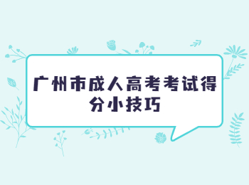 广州成人高考 广州市成人高考