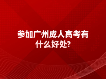 广州成人高考 广州市成人高考