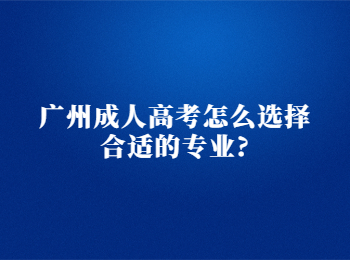 广州成人高考 广州市成人高考 